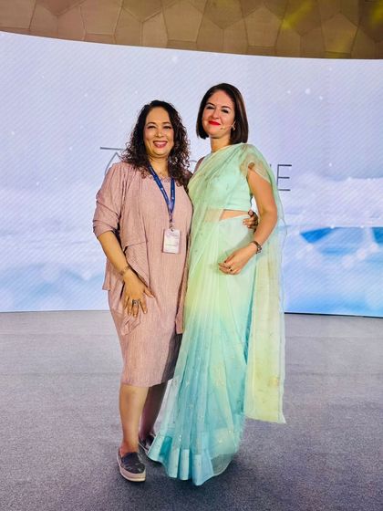 With a fellow dermatologist at the Teoxane launch. Grateful to be part of a community that continues to redefine excellence.