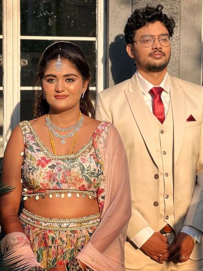 Himabindu - Bridal Makeup Engagement & Reception Glam photo 42