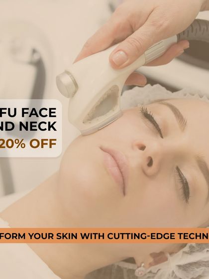 Our HIFU treatment for the face and neck is a cutting-edge, non-invasive technology that delivers lasting benefits. It promotes collagen production to lift and tighten the skin, resulting in a firmer and more youthful contour.