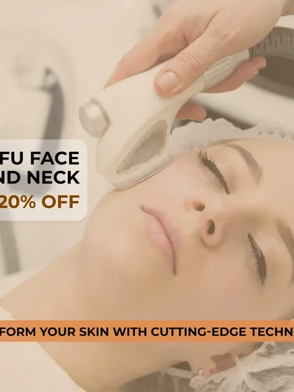 Our HIFU treatment for the face and neck is a cutting-edge, non-invasive technology that delivers lasting benefits. It promotes collagen production to lift and tighten the skin, resulting in a firmer and more youthful contour.
