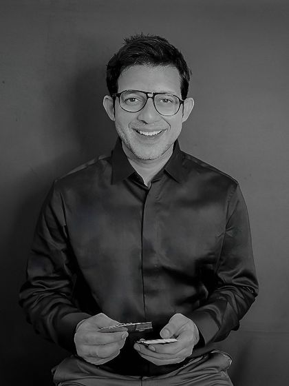 A friendly, smiling version of the first character. Even within one "type," I can offer a variety of moods.