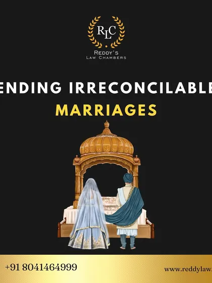 An infographic introducing the concept of ending irreconcilable marriages. We advocate for modernizing divorce laws to address situations where a marriage has broken down beyond repair.