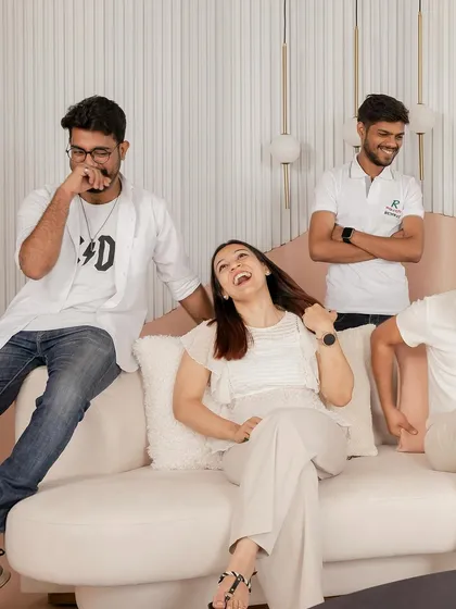 The laughter is never far behind. We believe a happy and playful team environment leads to the most creative and inspired work.
