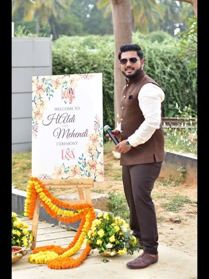 Emcee Pramod - Wedding Emcee & Host The Emcee In Action photo 81