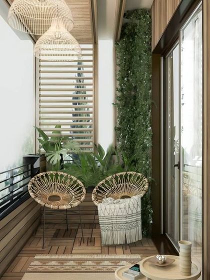 Designing with a Touch of Sweetness - Balcony Makeovers Cozy Seating Nooks photo 16