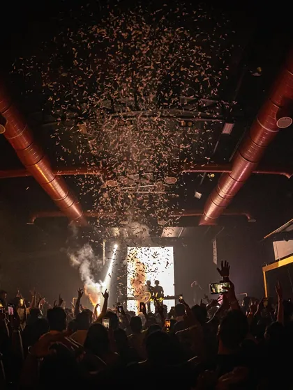 Weather update from our show in Nagpur: it's raining confetti. The energy was through the roof.