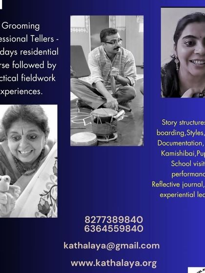 My Diploma courses are experiential and unique. This program features expert trainers who guide you in integrating music, art, and puppetry to elevate your storytelling to a professional level.