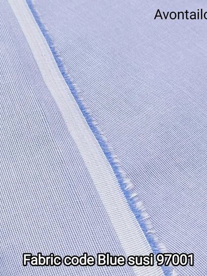 This is a blue Susi Izaar fabric. It is made of soft, easy-to-iron cotton and is very comfortable to wear with a pehran or saya kurta.