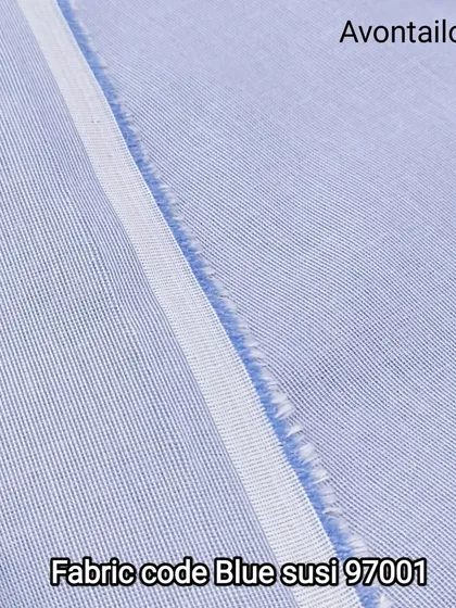 This is a blue Susi Izaar fabric. It is made of soft, easy-to-iron cotton and is very comfortable to wear with a pehran or saya kurta.
