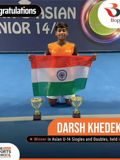 This is what we work for. Seeing our student, Darsh Khedekar, represent India and win on the international stage is the ultimate goal. We are incredibly proud to be a part of his journey to success.