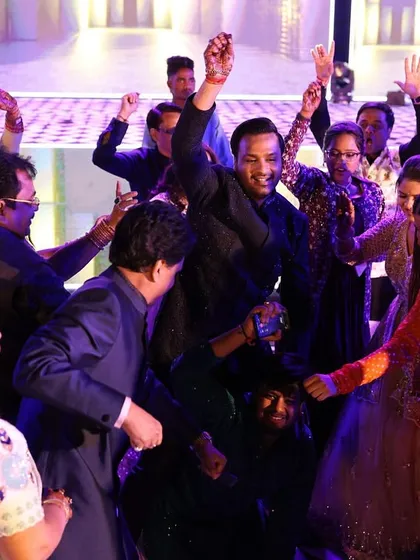 The dance floor is packed and the energy is electric. This is the result of great music and interactive hosting that encourages everyone to celebrate.