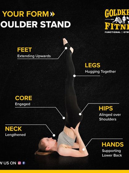 The shoulder stand is known as the "queen of all yoga poses." This guide shows you how to fix your form by engaging your core, aligning your hips, and supporting your back to build strength and flexibility.