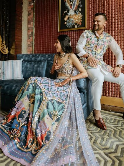 Sangeet & Reception Glam photo 28