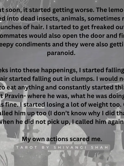 A student's nightmare story of being targeted by a rickshaw driver with black magic after she ended their daily travel arrangement.