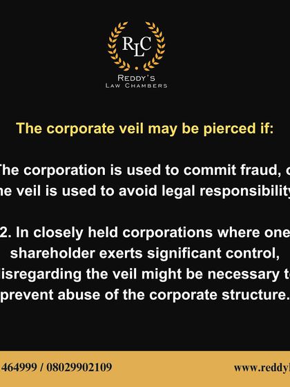 Another scenario for piercing the corporate veil is in closely held corporations where one shareholder's dominant control is used to abuse the corporate structure.
