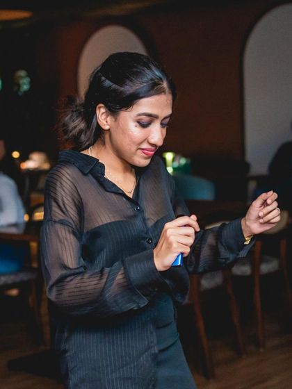 A guest dancing at TYD.