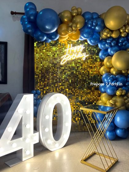 Prepare 2 Party - Birthday Party Decoration Stylish Milestone Birthdays photo 17