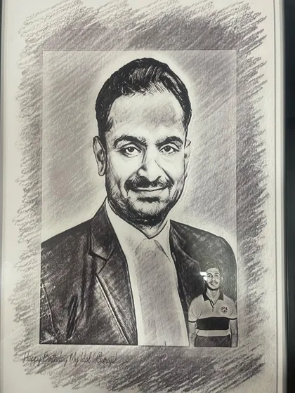 This beautiful sketch was a surprise gift from a team member. It is gestures like these that reinforce the strong family bond we have within our law firm.