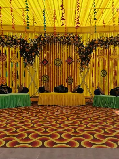 Vibrant Haldi & Mehendi Celebrations photo 95