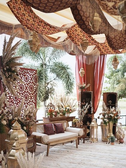 Sneha & Shahil - Wedding Decor and Production Vibrant Haldi & Mehendi Celebrations photo 19