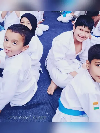 "What one loves in childhood, leaves in their heart forever." A candid shot of my students relaxing and having fun together. These are the memories they will cherish. ❤️
