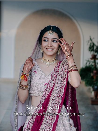 First glances and forever promises. This image perfectly captures the beginning of their journey, with the bride looking effortlessly beautiful.