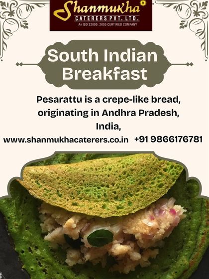Shanmukha Caterers - Pooja & Festival Catering Wholesome South Indian Breakfasts photo 6
