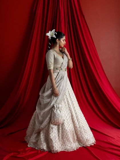 Ganavi Couture - Custom Indian Bridal & Occasion Wear Bespoke Bridal Lehengas photo 11