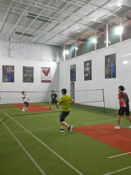 More action from our doubles matches, showing different players and games. Every day is a new challenge on the court!