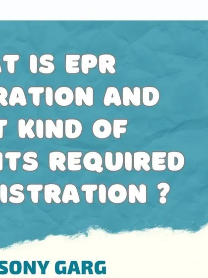 EPR (Extended Producer Responsibility) registration is mandatory for producers of e-waste. This guide explains what EPR is, the documents required, and the procedure for registration with the CPCB.