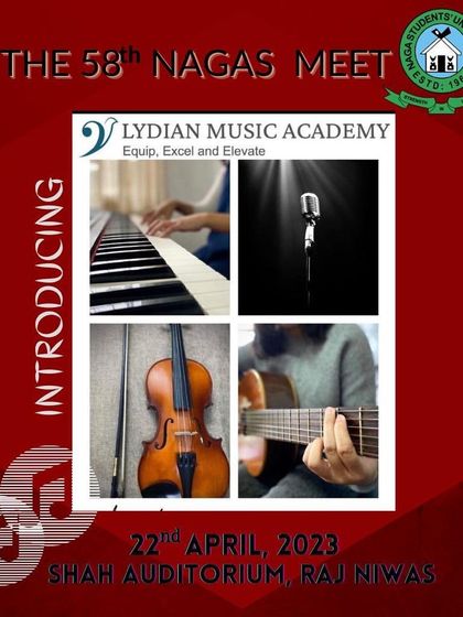 We love engaging with the wider community. Here's our announcement for a performance at the 58th Nagas' Meet, an opportunity we were grateful to have.