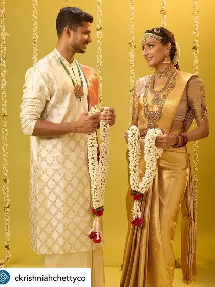 A commercial shoot for C. Krishniah Chetty, a brand synonymous with heritage and elegance. Modeling for wedding and jewelry campaigns requires a specific grace and ability to tell a story of celebration.
