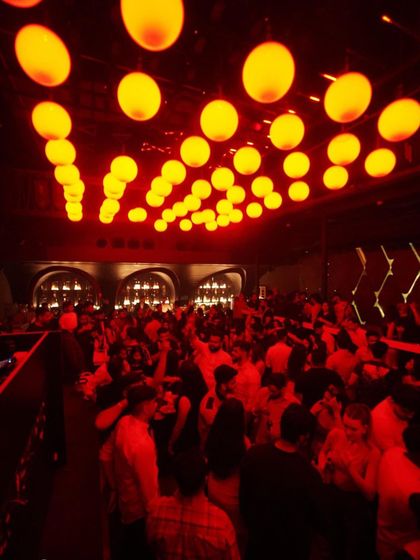 Another view of the packed dance floor in Chandigarh. No matter the city, my goal is to get everyone moving.