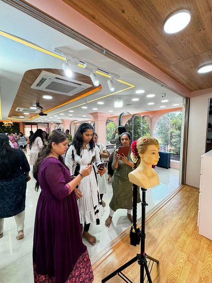 Asmitha Makeover Artistry - Professional Beauty Artist Courses Advanced Bridal Hairstyling photo 22