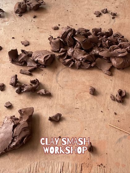 We even offer a Clay Smash workshop. It's a fun, liberating way to de-stress and play with clay without the pressure of making something perfect. Daag acche hote hain