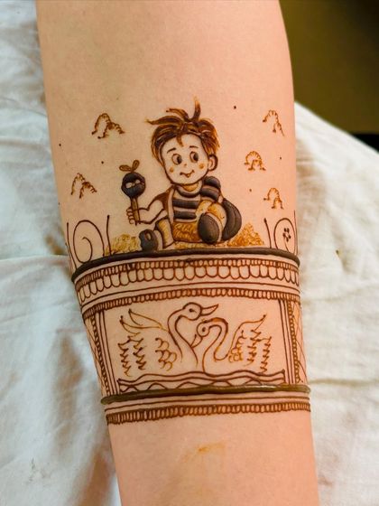 Mitali - Mehendi for Special Occasions Celebrating New Beginnings: Baby Shower Mehendi photo 11