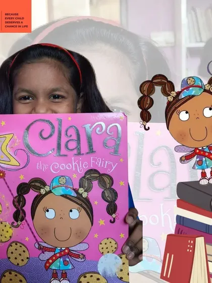 "Clara the Cookie Fairy" is a favorite in our story sessions. This magical tale of teamwork and creativity inspires our children to believe in their own ability to solve problems and make a difference.