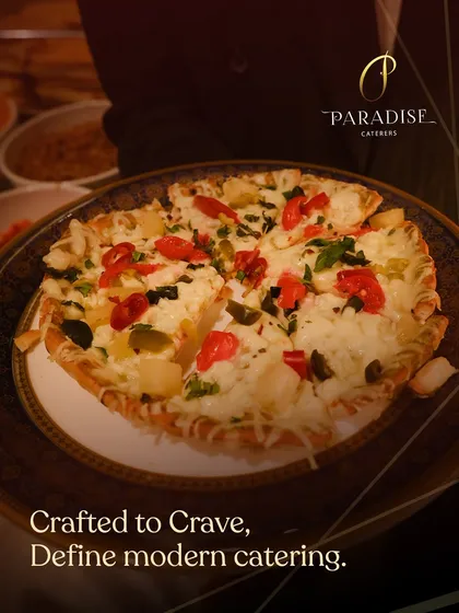 Crafted to crave. Our gourmet pizzas are a highlight of our live stations, featuring fresh toppings and a perfectly baked crust to define modern catering.