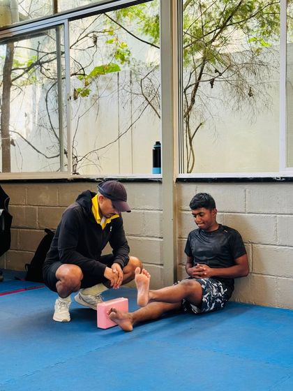 Sumit Bhandari, our Head of Sports Science, is more than a physiotherapist. He is the energy that never fades and the support that never wavers, leading a culture of care, trust, and growth.