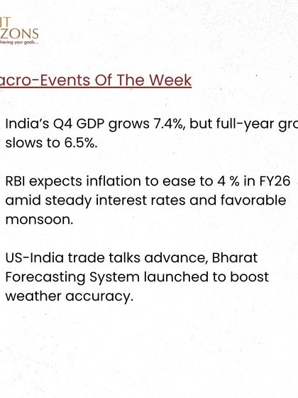 Our weekly bulletin summarizes a challenging week for Indian markets, influenced by global trade tensions and weak GDP data. We highlight resilient sectors like PSU banks and notable stock movements.