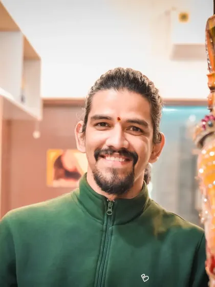 A smile is the simplest expression of inner peace. The shloka 'Asato Ma Sadgamaya' is a prayer to be led from ignorance to truth, from darkness to light, and from mortality to self-realization.