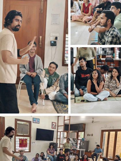 A day of delight with students from Eka. We spent the day weaving tales, playing UNO, and performing skits, creating joyful memories together.