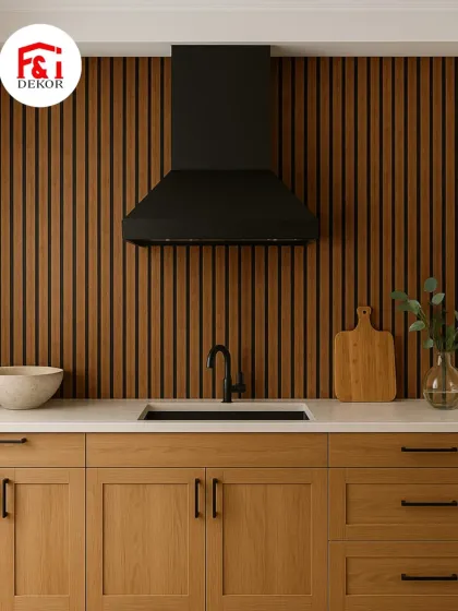 F&I Dekor - Wall & Ceiling Solutions WPC & Charcoal Louvers for Accent Walls photo 5