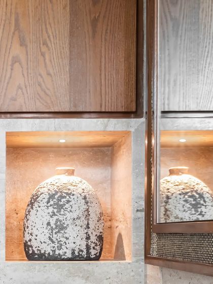 Aakriti Saraf Design - Full-Service Residential Interior Design Modern Bathroom Sanctuaries photo 15