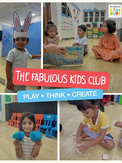 This collage showcases what our club is all about: playing, thinking, and creating. We offer a diverse range of activities that cater to every child's interests.