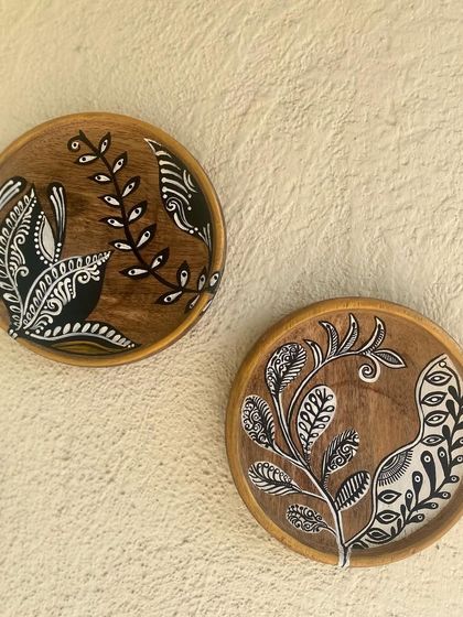 Greengold - Indian Artisan Home Decor Painted Gardens: Botanical & Nature-Inspired Art photo 9