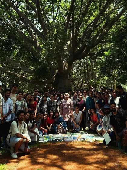 The full group photo from the 50th edition of Cubbon Paints. So many talented people in one place.