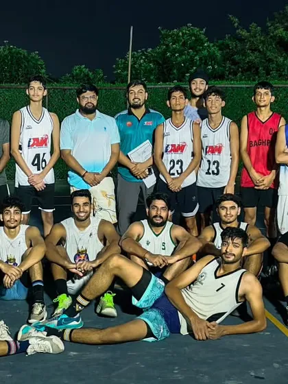 A friendly match with the Galgotia University sports department. We love connecting with the wider basketball community.
