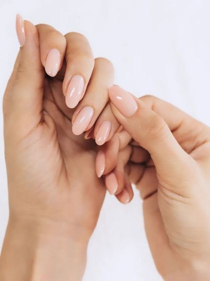 Sometimes, simple is the most stunning. Our classic gel nail extensions in a soft, natural pink offer a clean, elegant, and timeless look.