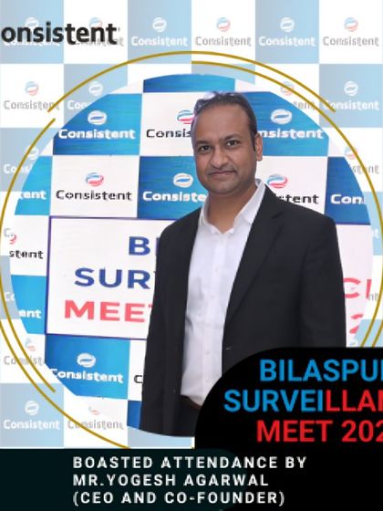 We were honored by the attendance of our CEO and Co-Founder, Mr. Yogesh Agarwal, at our Bilaspur Surveillance Meet 2024. The event brought together partners and distributors from across Chhattisgarh to engage with our team.